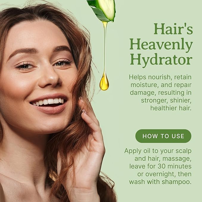 Bella Terra Oils - Cucumber Seed Oil 16oz - A Tribute to Cucumber's Vitality, Packed with Silica & Tocopherols, An Essential for Radiant Skin