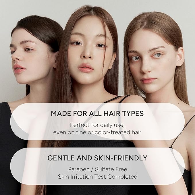 Perfumed Hair Oil & Serum 2-in-1 – Korean Essence Oil for Frizzy, Dry, Damaged Hair & Glass Hair Shine – Argan Oil & Amino Acids – Sulfate & Paraben-Free – Sweet Fresh Pear, 100ml / 3.38 fl oz