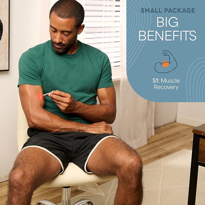 Lifepro Infrared & Red Light Therapy for Body Joints & Muscles Wellness Support, Portable Red Light Therapy Device, Near Infrared Light Therapy for Body & Face - Use 3 wavelengths