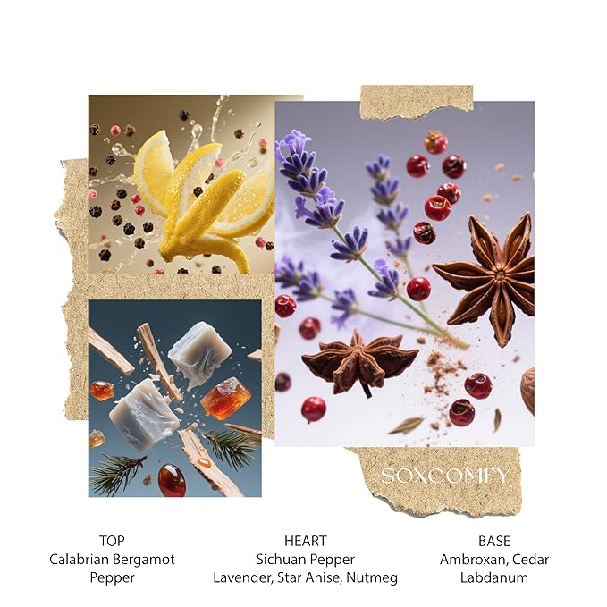 Wild Spirit Men's Cologne Premium Eau de Parfum Fragrance for Men, Date Night & Special Occasion Scent 3.4 Fl Oz - 100ml