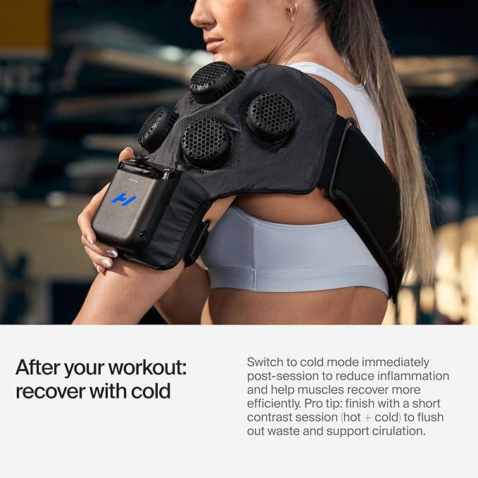 Hyperice X2 Shoulder - Advanced Heat and Cold Contrast Therapy - Pain and Inflammation Relief - Provides Increased Range of Motion - FSA-HSA