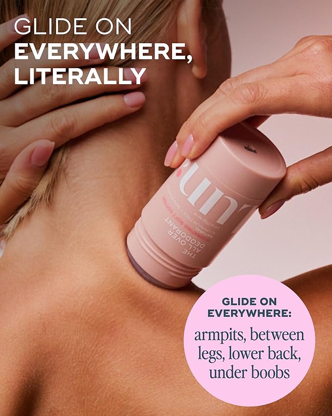 Luna Daily The All Over Deodorant™ Stick | Hydrating Natural Deodorant for Women | Aluminum-Free, Non-Staining & pH-Balanced | Soft Cotton Scent | With Hyaluronic Acid & Prebiotics, 2.4 oz