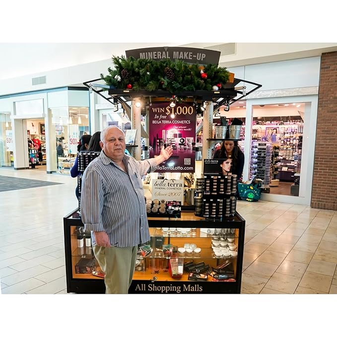 Bellaterra Cosmetics BB Cream – Tinted Moisturizer & Mineral Foundation Makeup, Dark 108 – Lightweight, Oil-Free, Buildable Coverage, Matte Finish, Anti-Aging Concealer, Clean Beauty, 1.69 oz