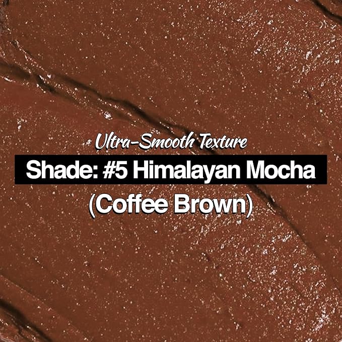 NOURISH MANTRA Creamy Matte Lipstick - Himalayan Mocha | Non-drying, Highly Pigmented | Matte Finish | Enriched with Castor Oil & Vitamin E | Lipstick for Women | 4 g