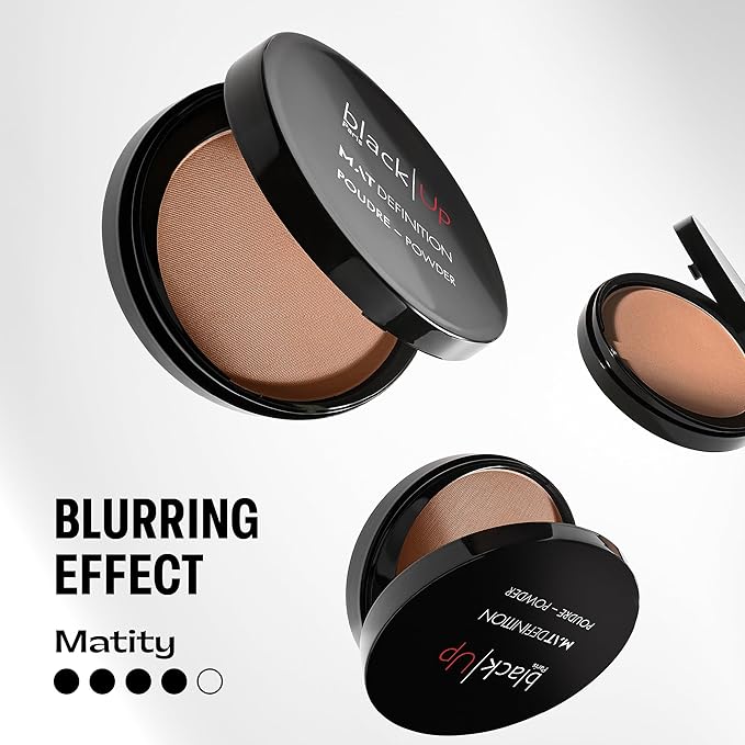 black Up Mat Definition Compact Powder