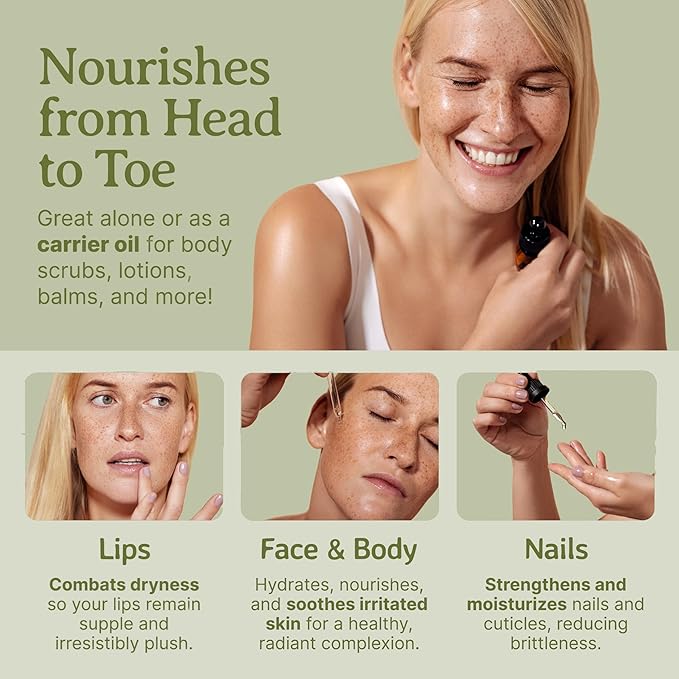 Bella Terra Oils - Organic Tamanu Oil 16 oz - Harness the Power of Nature, Infused with Stearic Acid & Calophyllolide, Perfect Choice for Luxurious Skin Nourishment