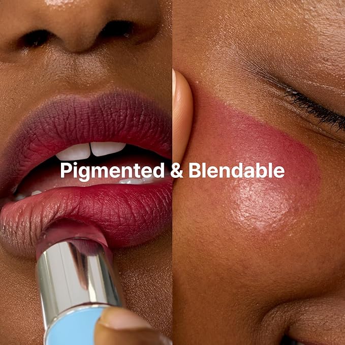 Blurry Pudding Pot + Keychain SET | Airbrushed Blush & Lip, Buildable Pigment, Long-lasting, Lightweight, Easy to Blend, Natural Soft Matte Finish Makeup – Boy (Bright Coral) | 0.17 oz