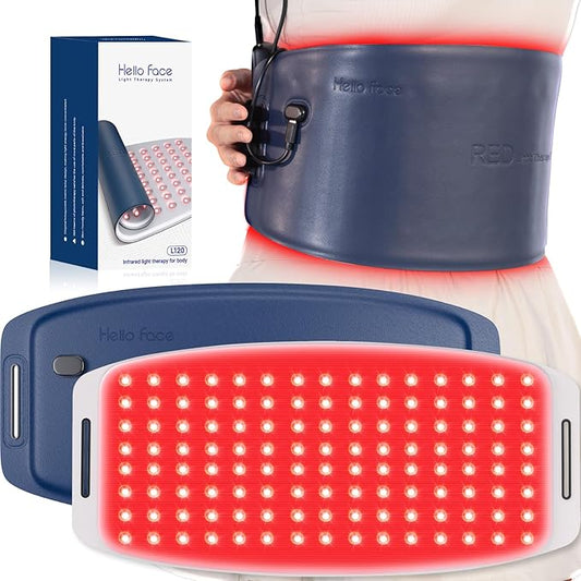 Red Light Therapy for Dogs and Humans, Portable 360 LED Chips Red Light Therapy Belt with Strap, Infrared Light Therapy Devices for Muscle & Joint Pain Relief