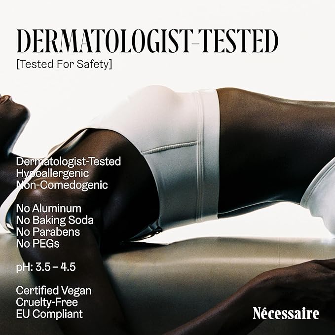 Nécessaire - The Deodorant Gel Eucalyptus - Aluminum-Free - For Women & Men. Clinical Mandelic Acid Deodorant. Extra Strength Odor Control. No Bumps. No Discoloration. No Parabens. 1.7 fl oz