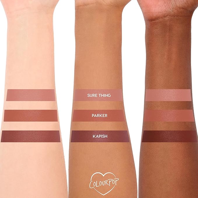 ColourPop Lippie Stix - Long-Lasting Cream Lipstick Formulated with Vitamin E & Shea Butter for All Day Moisture - Richly Pigmented Dusty Brown Lipstick - Paraben and Sulfate Free - Kapish (0.4 oz)