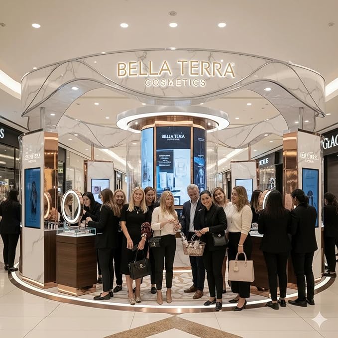 Bellaterra Cosmetics BB Cream - Tinted Moisturizer & Mineral Foundation Makeup, Medium 104 - Lightweight, Oil-Free, Buildable Coverage, Matte Finish, Anti-Aging Concealer, Clean Beauty, 1.69 oz