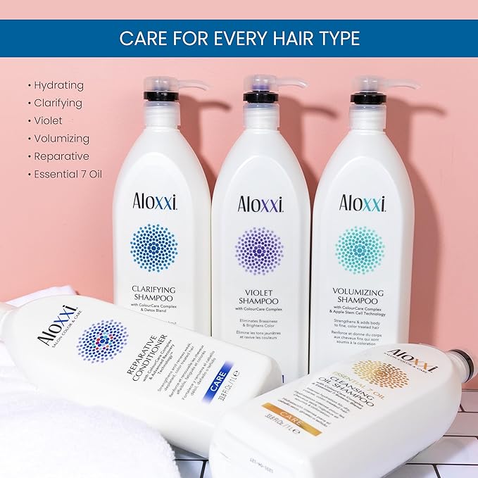 ALOXXI Conditioning Detangler Weightless Leave-In Conditioner for Color Protection and Manageability, 10.1 Oz