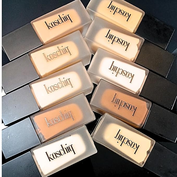 Soft Matte Finish Face And Body Foundation For all skin types, 24HRS Long Wear Lightweight Medium-Full Coverage Foundation, Oilfree - Shine Control- 1.183FL/OZ K-25