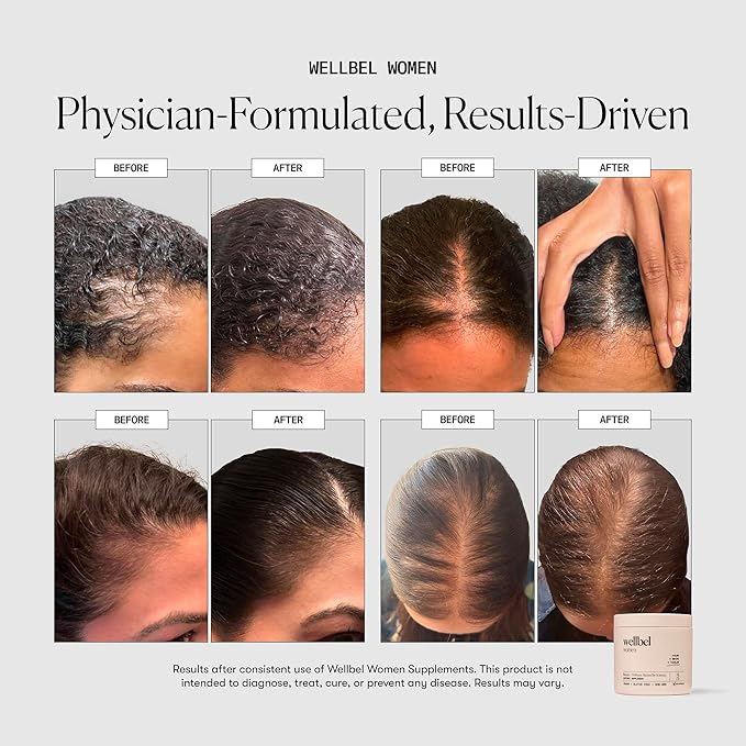 WELLBEL Women Clean Supplement for Hair, Skin, and Nails, Vegan, Gluten Free and Non GMO 90 Count (3 Pack)