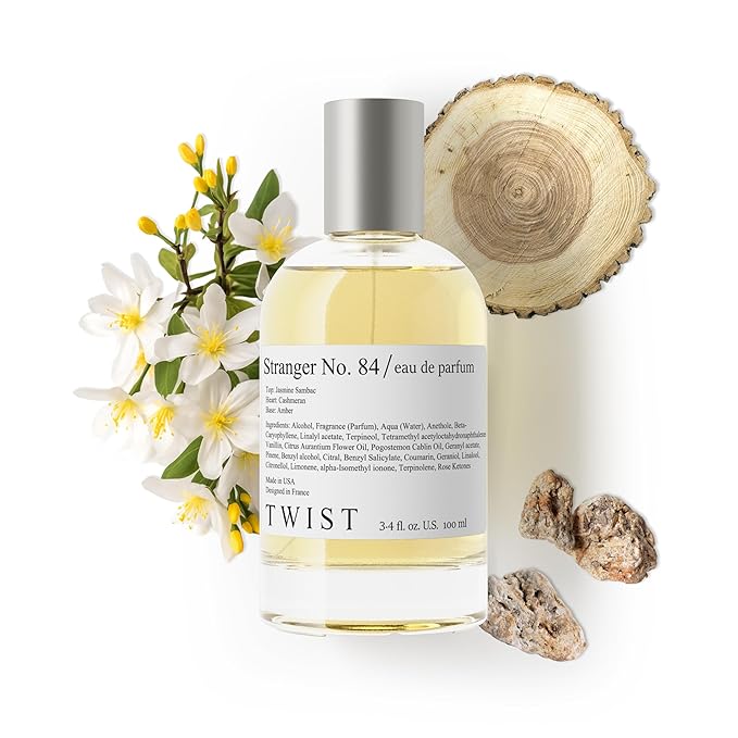 Twist Stranger No. 84 Inspired by A.lien, Long Lasting Perfume For Women, Paraben Free, Vegan, Clean Ingredients, Fragrance - Spray 100 ml | 3.4 fl. oz.