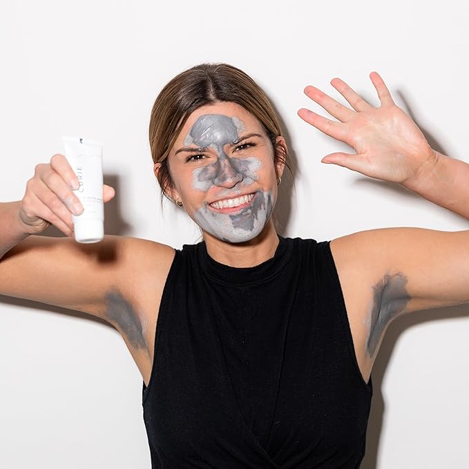 Curie Natural Deodorant for Women - Coconut Nectar and Armpit Detox Mask - Aluminum Free, Clean, Sustainable, Vegan Paraben Free (2pk)