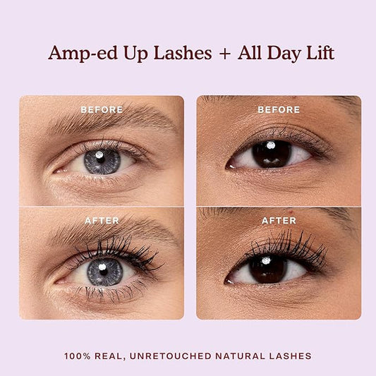 Tower 28 Mascara – Volumizing & Lengthening Lash Makeup | No Clumping, No Flaking, Smudge-Free | Gentle for Sensitive Eyes, Eco-Conscious Packaging – Jet Black