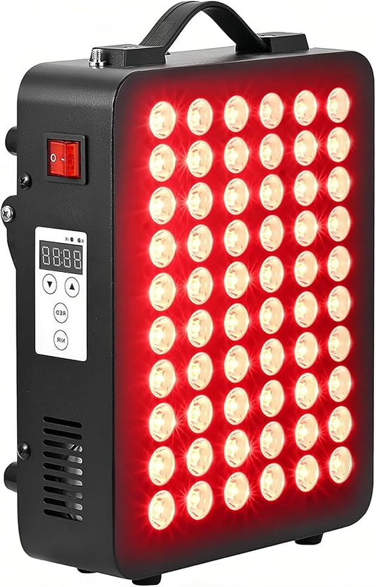 Red Light Therapy Panel, Infrared Red Light Therapy Lamp for Body with Stand, Medical Grade 660nm and 850nm Near Infrared Led Red Light Therapy for Face Device at Home