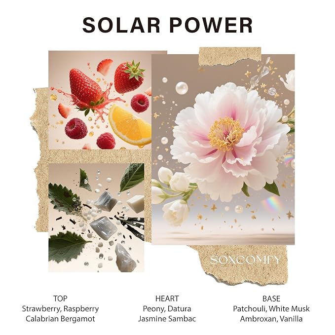 Women's Perfume Luxury Eau de Parfum Signature Long-Lasting Floral Fragrance for Her Date Night & Special Occasion,Solar Power 3.4 Fl Oz - 100ml