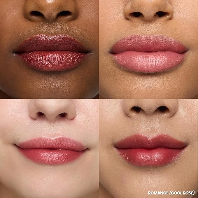 Wonderskin Wonder Blading All Day Lip Stain Peel Off Masque and Reveal Kit - Long Lasting, Waterproof Pink Lip Tint, Transfer Proof Natural Makeup Stain Kit (Romance)