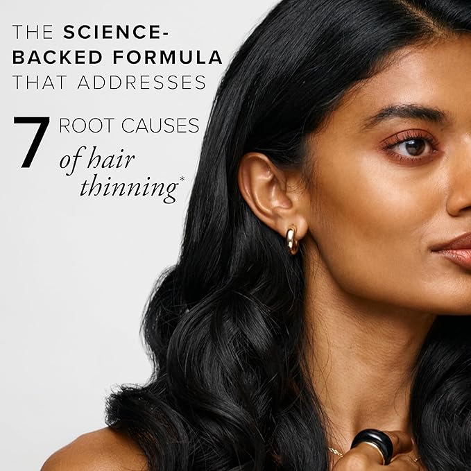 Hair Regeneres Advanced - Reduces Hair Shedding & Breakage - Promote Scalp Health - Stress-Related Hair Loss – Ashwagandha and Marine Collagen, 90 Ct