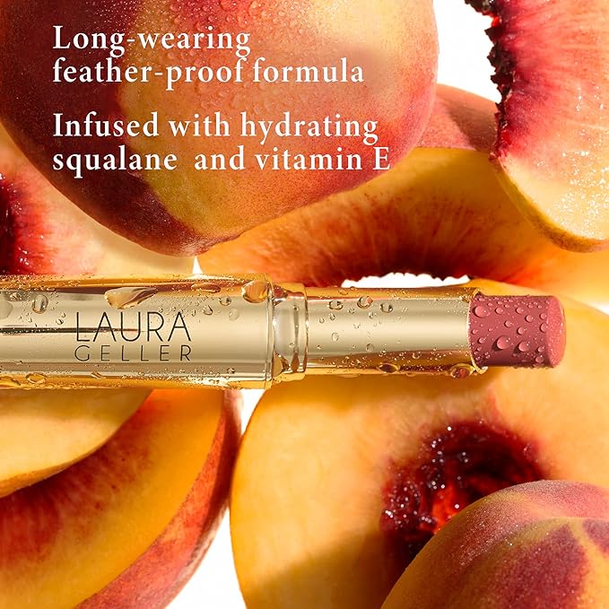 LAURA GELLER NEW YORK Jelly Balm Moisturizing Tinted Lip Balm Duo - In the Buff & Sheerly Amazing - Hydrating Vitamin E - Semi-Shine Finish