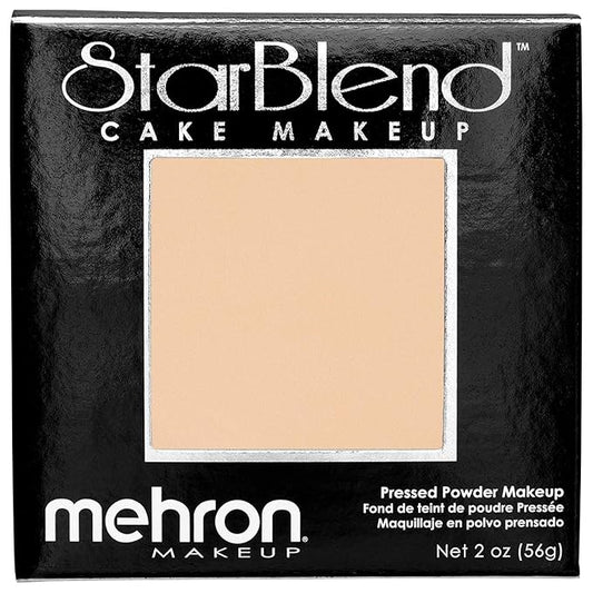 Mehron Makeup StarBlend Cake (2 oz) (Light Buff)