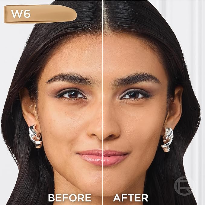 L'Oreal Paris True Match Super-Blendable Foundation, Medium Coverage Liquid Foundation Makeup, W6, Medium, 1 Fl Oz