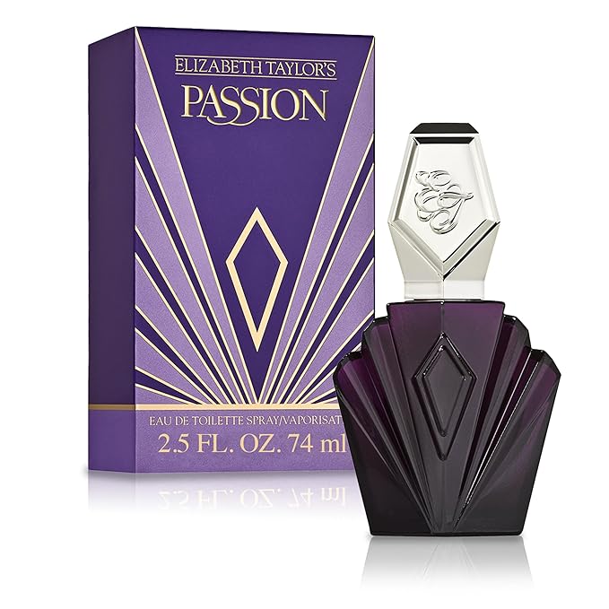 Elizabeth Taylor Passion Women's Perfume, Long-Lasting Eau De Toilette EDT Spray, Gift for Her, 2.5 fl oz