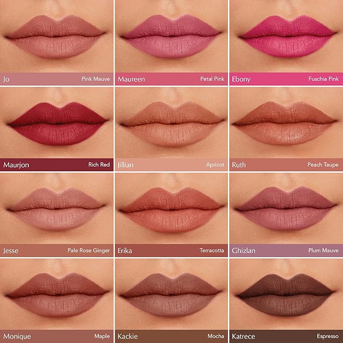 Thrive Causemetics Lip Filler Long-Wearing + Plumping Lip Liner, Shea Butter Hydrating Lip Plumper Retractable Lip Liner Pencil, Built In Sharpener, Vegan & Cruelty Free, Katrece (Espresso)