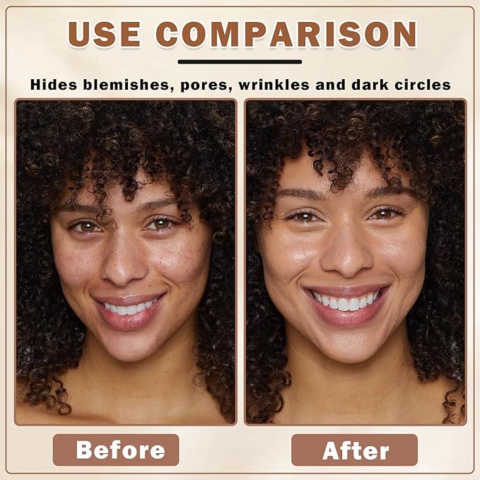 Airbrush Foundation Makeup Spray Full Coverage Foundation for Mature Skin,Long-lasting Airbrush Flawless Setting Spray,Waterproof Foundation for Smooth Radiant Skin (07 Medium)