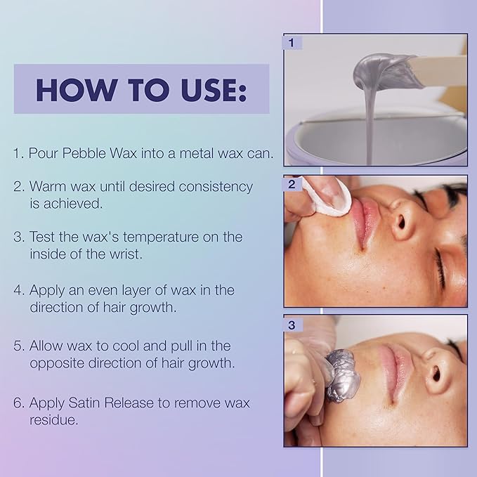 Satin Smooth Silver Tourmaline Thin Film Flex Pebbles Wax™ 23oz