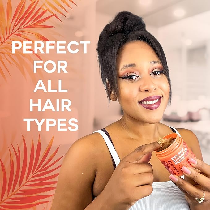 Raw Batana Oil for Hair Growth - 100% Pure, Organic 4oz Batana from Honduras for Thick and Strong Natural Hair - Dr. Sebi Unrefined Cold Pressed Cosmetic Scalp Mask for Men & Women (3 Pack)