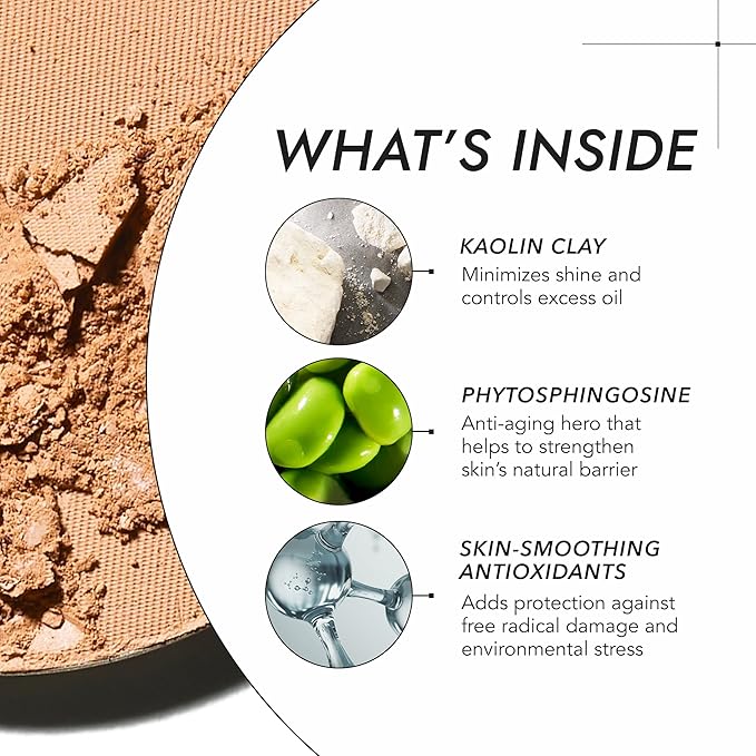 COVER FX Pressed Mineral Foundation - Shade R1 - Weightless Powder Foundation - Buildable Light to Full Coverage - Matte Finish - All Skin Types