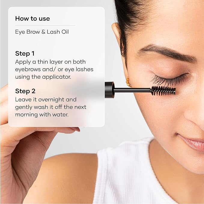 Eye Care Combo | Lash & Brow Oil + Peptide Under Eye Gel | Dark Circle Cream & Lash Growth Serum for Men & Women