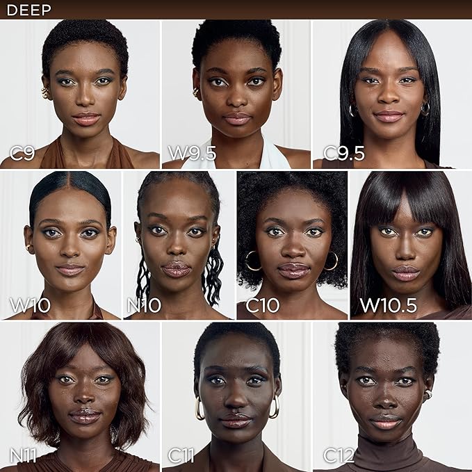 L'Oreal Paris True Match Super-Blendable Foundation, Medium Coverage Liquid Foundation Makeup, C9, Deep, 1 Fl Oz