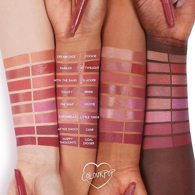 ColourPop Lippie Stix - Long-Lasting Matte Lipstick Formulated with Vitamin E & Shea Butter for All Day Moisture - Paraben and Sulfate Free - Brat Pack (0.4 oz)