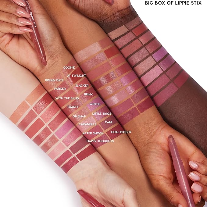 ColourPop Lippie Stix - Long-Lasting Matte Lipstick Formulated with Vitamin E & Shea Butter for All Day Moisture - Richly Pigmented Warm Nude Lipstick - Paraben and Sulfate Free - Parker (0.4 oz)