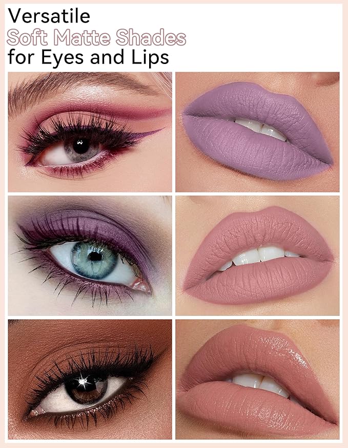 Erinde Waterproof Cream Eyeshadow Stick, Matte Nude Eye Shadow Sticks, Longwear Blendable High Pigmented, Neutral Eye Shadow Sticks for Older Eyes, Smokey Eyeshadow Pencil Crayon, 15 Mocha Matte