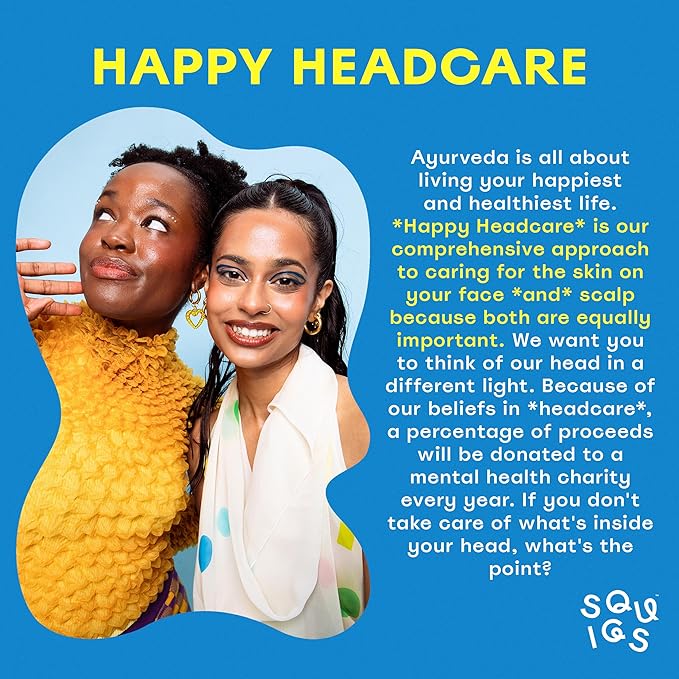 Squigs Hair Growth Oil for Dry & Damaged Hair – with Amla, Castor & Coconut Oil Blend for Frizz Control, Hydration & Scalp Treatment – Pre-Wash & Styling Treatment – 130ml