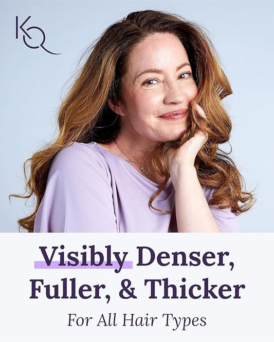 Keranique Hair Thickening Serum - Advanced Keratin-Enriched Follicle Booster Spray for Density Restoration and Fuller Growth