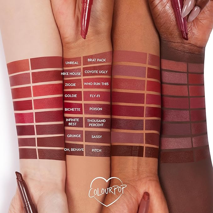 ColourPop Lippie Stix - Long-Lasting Matte Lipstick Formulated with Vitamin E & Shea Butter for All Day Moisture - Paraben and Sulfate Free - Oh Behave (0.4 oz)