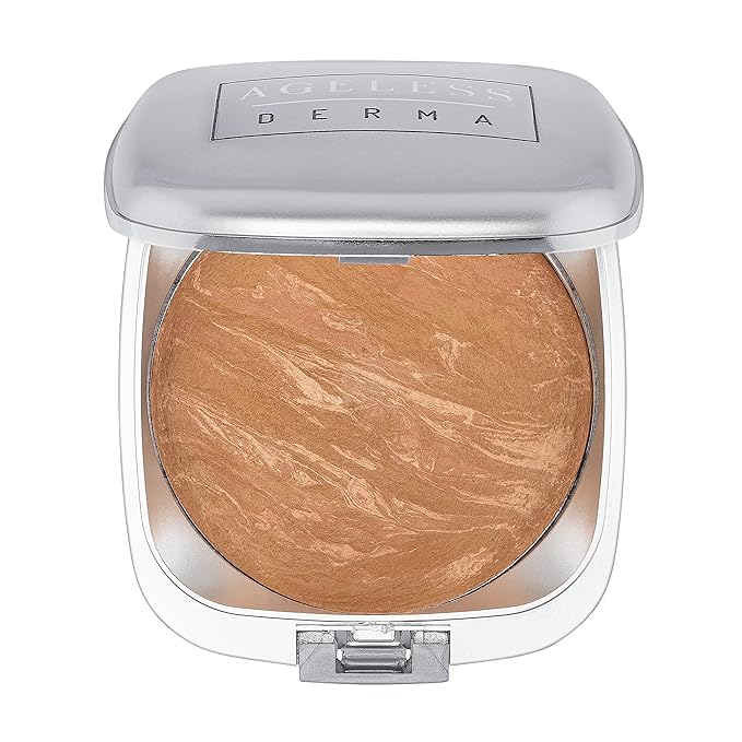 Mineral Baked Foundation- A Vegan - Paraben - Gluten and Cruelty Free Powder Foundation (Warm Beige)